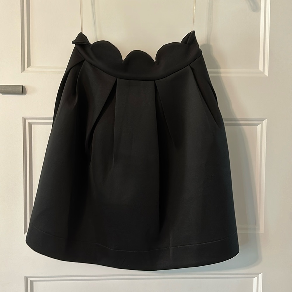 Black workwear skirt